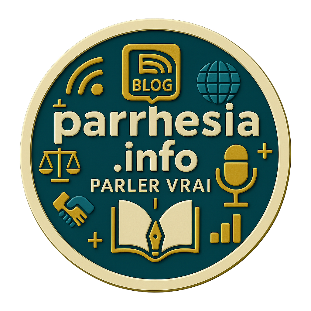 Le Blog Parrhêsia Comprendre l’époque, éditer le réel