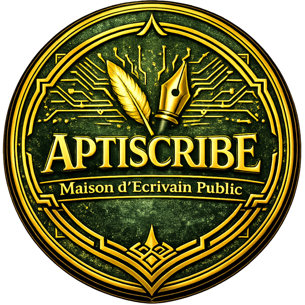 ECRIVAIN PUBLIC APTISCRIBE
